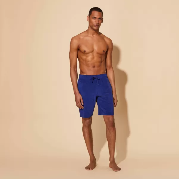 Encre / Bleu Bermudas Et Shorts Bermuda Homme Uni Campagne Homme Vilebrequin