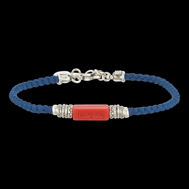 Production Bracelet Sea Corde Marin - Vilebrequin X Gas Bijoux Bleu Marine / Bleu Bijoux Homme