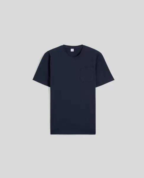 Noir Homme Aspesi Sombre T-Shirt Coupe Ajustée Classique T-Shirts Et Polos